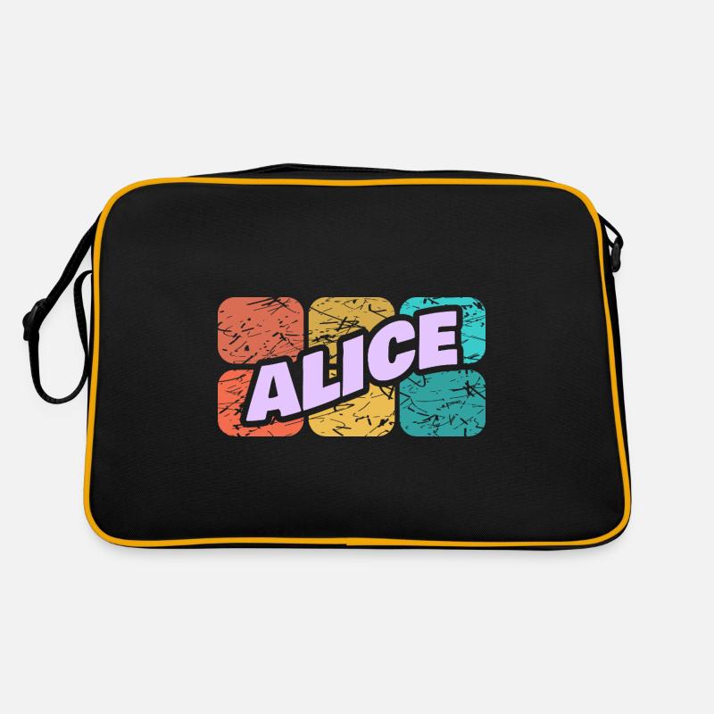 Gift for Alice Retro Bag