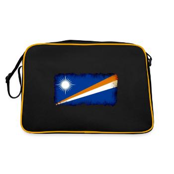 Marshall Islands - Retro Bag - black/gold - Back