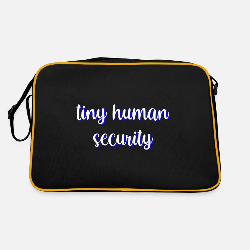 Tiny Human Security Childmind worker Child day care center Retro Bag