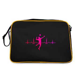 Fistball Fistball Games Men Fistball - Retro Bag - black/gold - Back