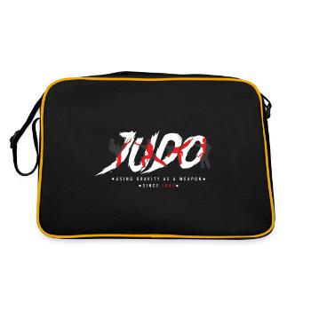Gravity as a weapon martial arts lovers. Geschen - Retro Bag - black/gold - Back