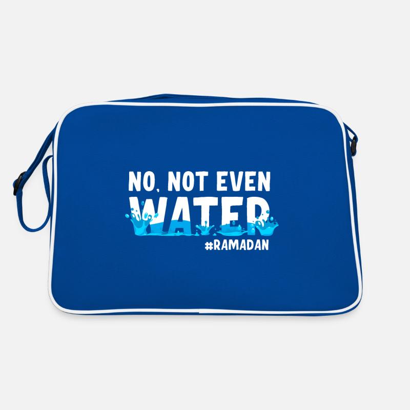 Non même pas d’eau Ramadan Sac Retro