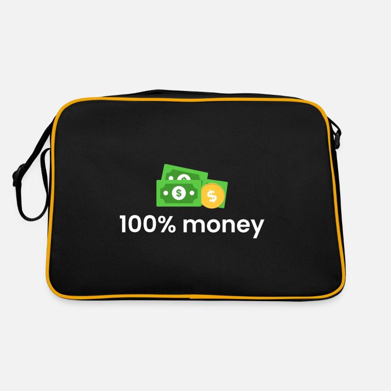 100% Geld Retro Tasche