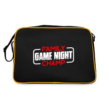 Family Game Night Champ 5 - Retro Bag - black/gold - Back