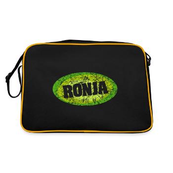 Jennifer - Retro Bag - black/gold - Back
