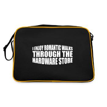 Enjoy Romantic Walks Through The Hardware Store 41 - Retro Bag - black/gold - Back