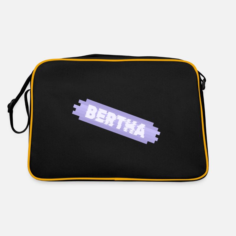 Prénom de Bertha Mother Infant Sac Retro