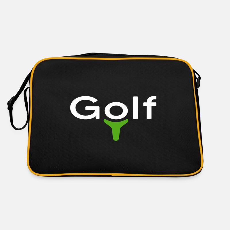 Golf Golf Golfer Golf Course Handicap Retro Bag