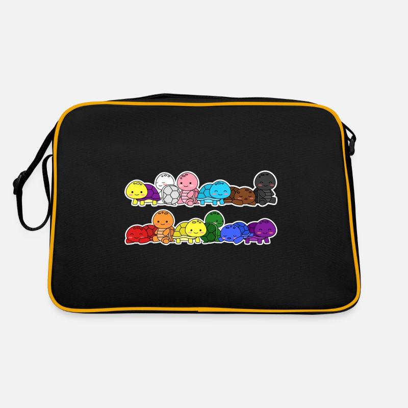 Tortues Flag Pride Progress Sac Retro