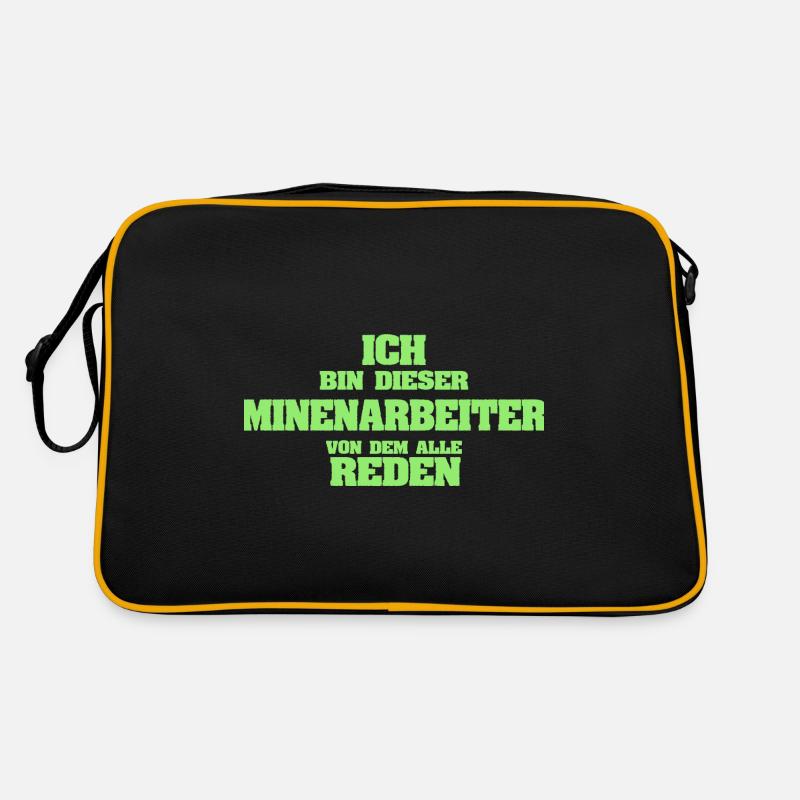Profession : Mineur Sac Retro