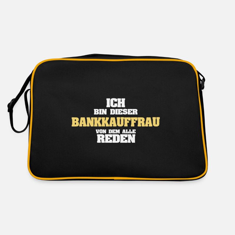 Occupation: Bank clerk Retro Bag
