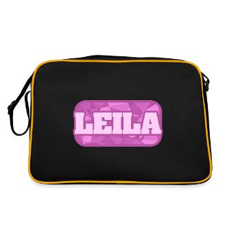 Health Leila - Retro Bag - black/gold - Back