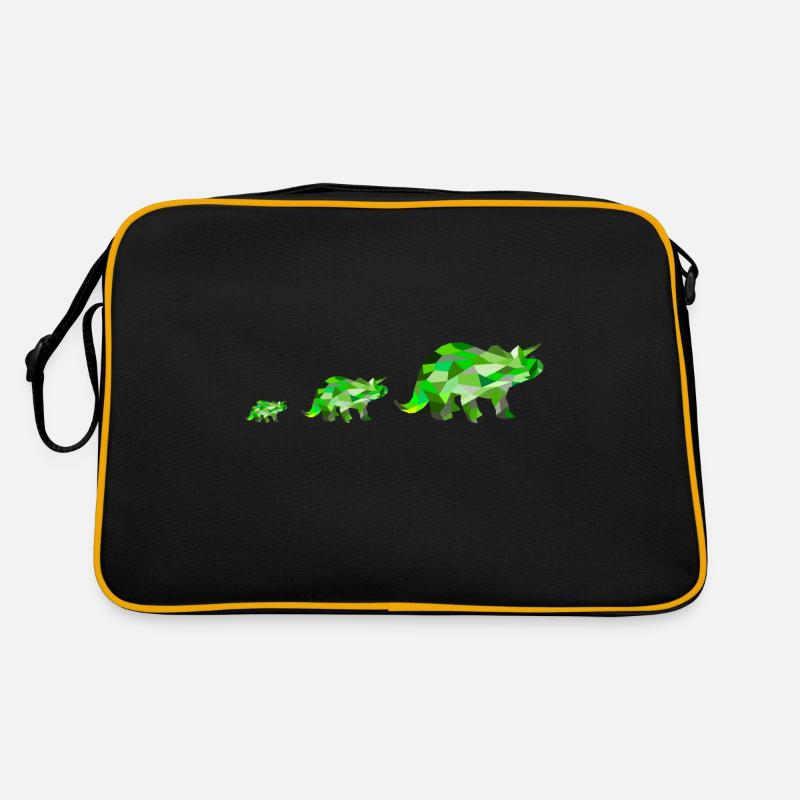 Dinosaurier Retro Tasche