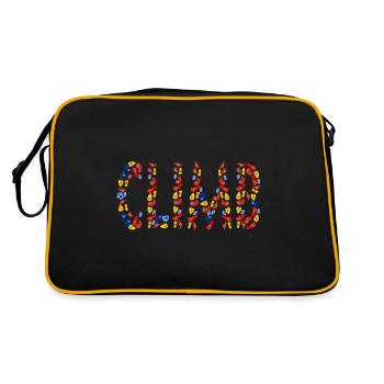 Climbing Climbing Wall Training Sport Mountains Alps - Retro Bag - black/gold - Back