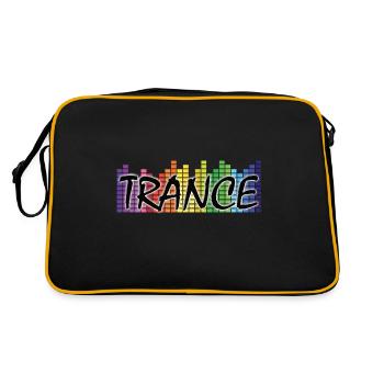 Trance - Musique électronique - Sac Retro - noir/or - Dos
