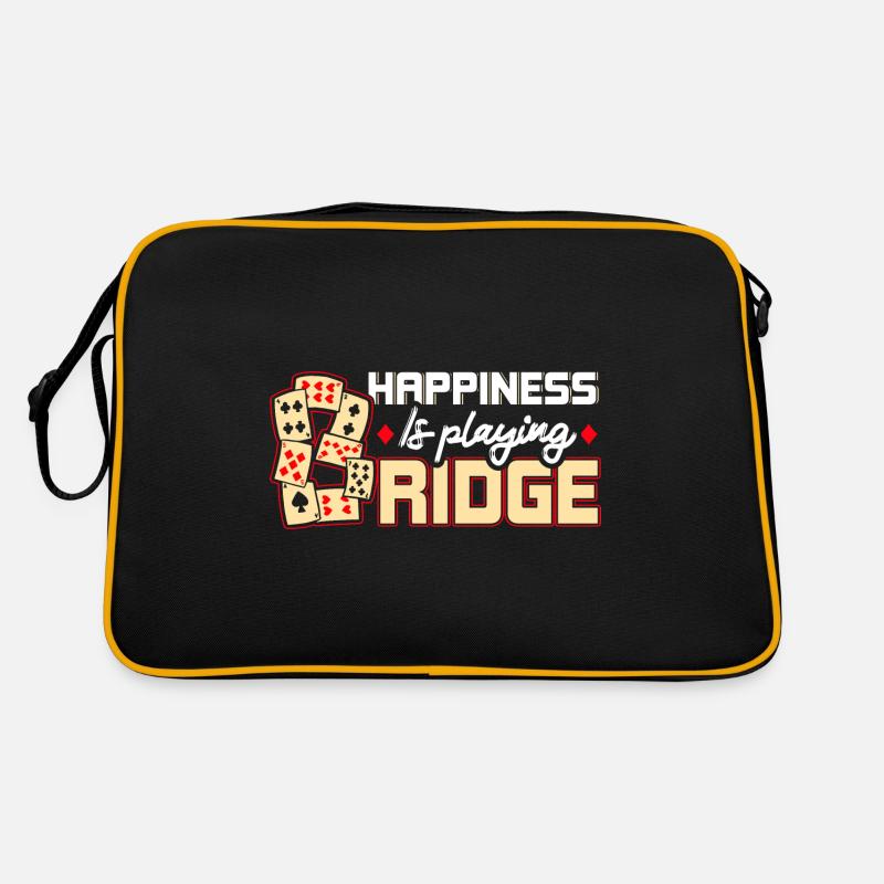 Être heureux, c’est jouer au bridge Sac Retro