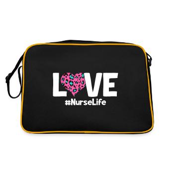 Krankenschwester Nurse Life - Sac Retro - noir/or - Dos