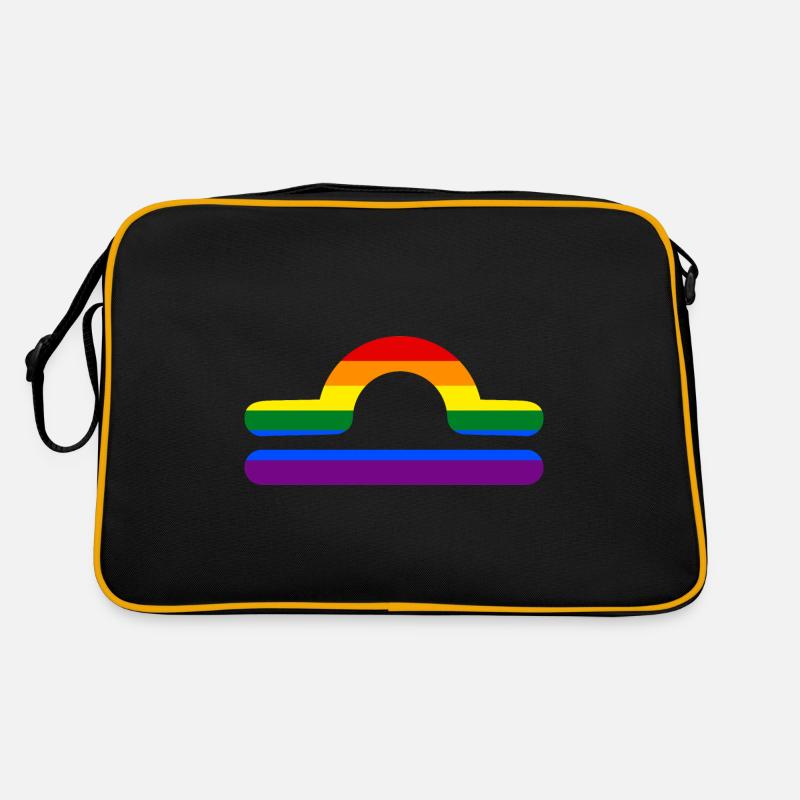 Zodiac sign Libra LGBT Retro Bag