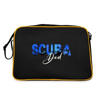 SCUBA Dad - Retro Bag - black/gold - Back