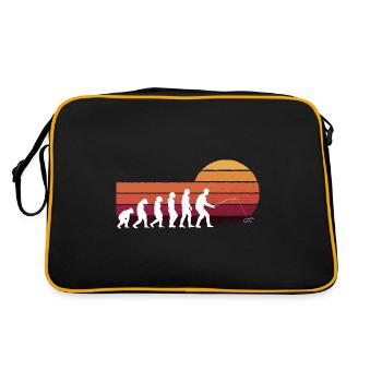 Fishing Evolution Papa Pêcheur pour la fête des pères - Sac Retro - noir/or - Dos