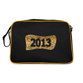 Precious Metal 2013 - Retro Bag - black/gold - Back