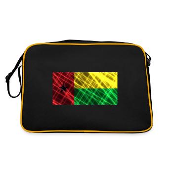 Cadeau pour Bissau - Sac Retro - noir/or - Dos