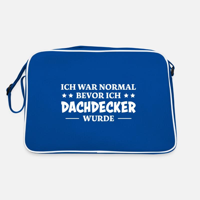 Dachdecker Spruch Lustiges Dachdecker Geschenk Retro Tasche