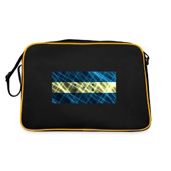 Prénom Honduras - Sac Retro - noir/or - Dos