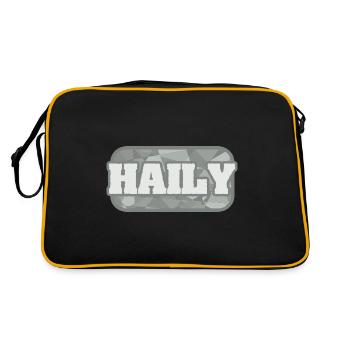 Health and Medical Haily - Retro Bag - black/gold - Back