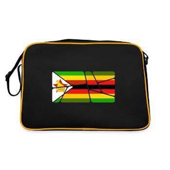 Zimbabwe Zimbabwe - Sac Retro - noir/or - Dos