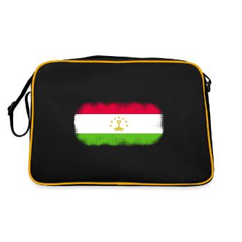 Tajikistan as Tajikistan - Retro Bag - black/gold - Back