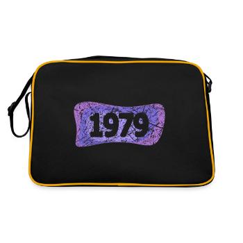 1979 - Sac Retro - noir/or - Dos