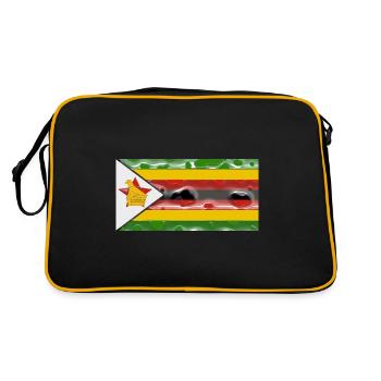 Zimbabwe - Sac Retro - noir/or - Dos