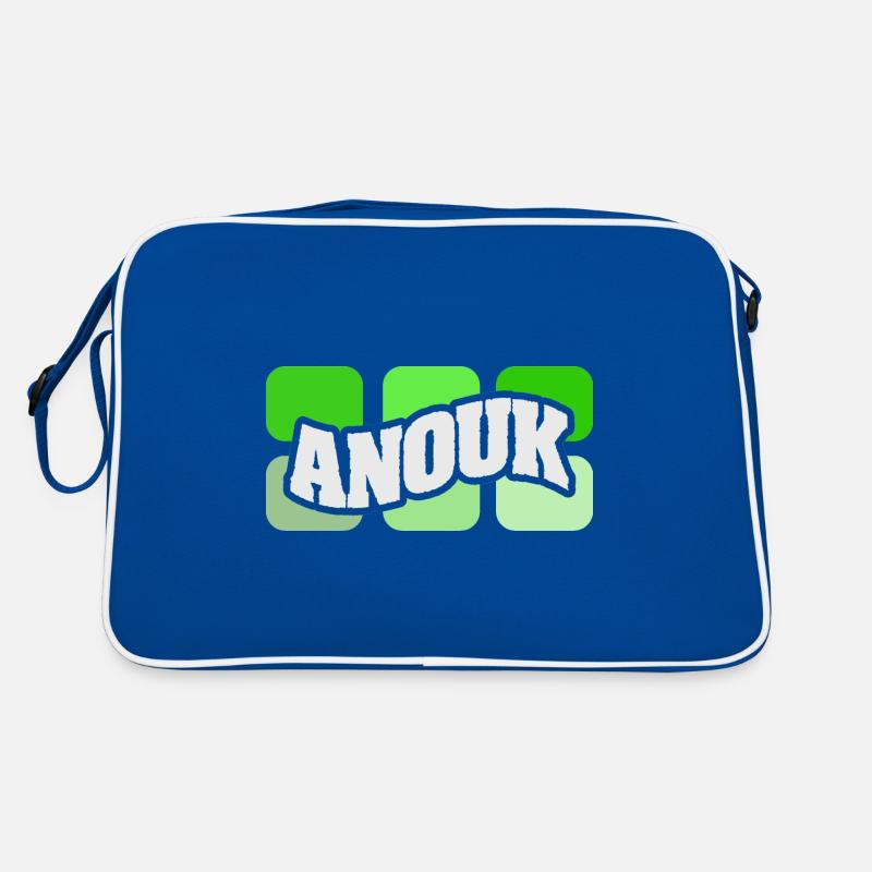 Anouk als Name Retro Tasche