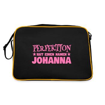 Cadeau pour Johanna - Sac Retro - noir/or - Dos