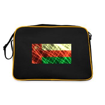 Oman Oman - Sac Retro - noir/or - Dos