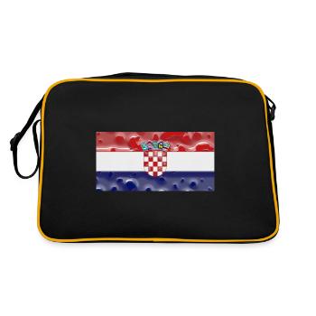 Croatie (Hrvatska) - Sac Retro - noir/or - Dos
