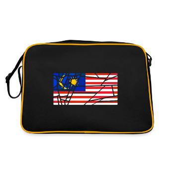 Malaysia as Malaysia - Retro Bag - black/gold - Back