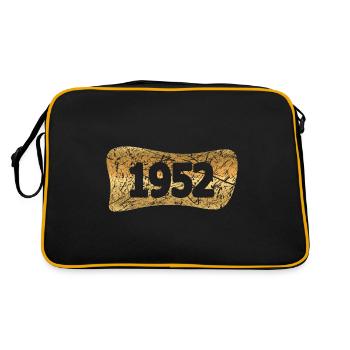 1952 - Retro Bag - black/gold - Back