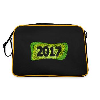 2017 - Retro Bag - black/gold - Back