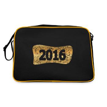 Gold Bars 2016 - Retro Bag - black/gold - Back