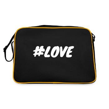 #love - Retro Bag - black/gold - Back