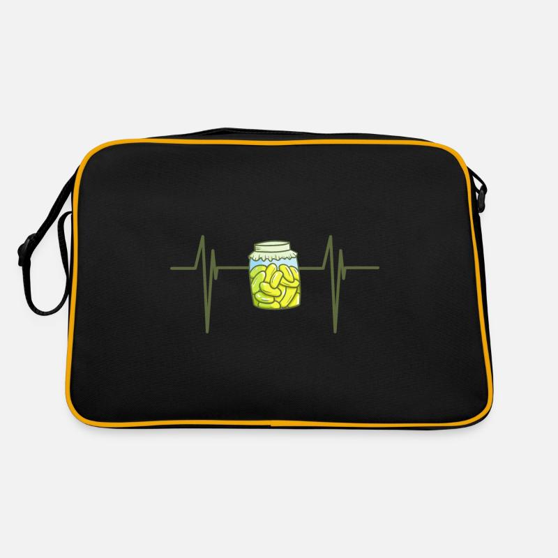 Cornichons drôles assortis relish aliments concombre L Sac Retro