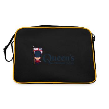 Real British Soldier Monarchy Platinum Jubilee - Retro Bag - black/gold - Back