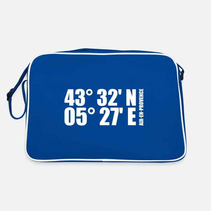 Aix-en-Provence coordinates Retro Bag