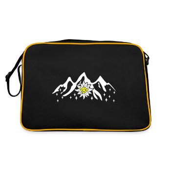 Alpen Edelweiss Edelweiss Costume for Dirndl - Retro Bag - black/gold - Back