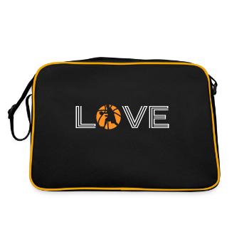 basketball basketball-love dunk - Retro Bag - black/gold - Back