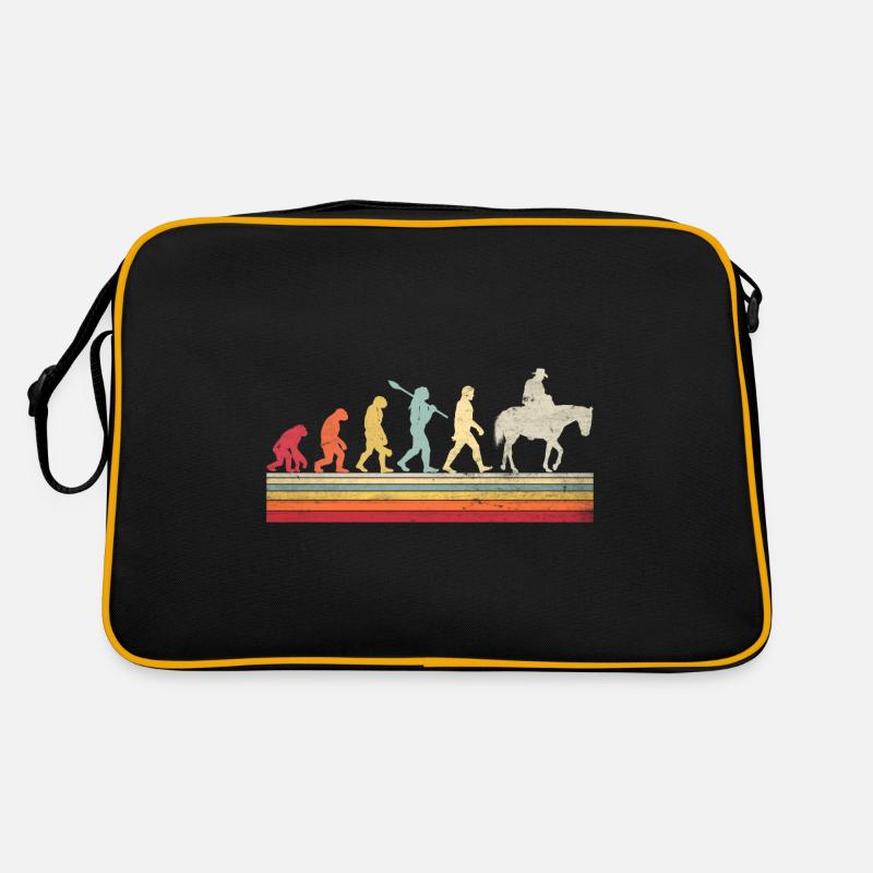 Cowboy Rodeo Western Evolution Line Dance Retro Tasche