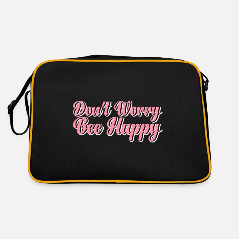 Ne vous inquiétez pas Bee Happy 43 Sac Retro