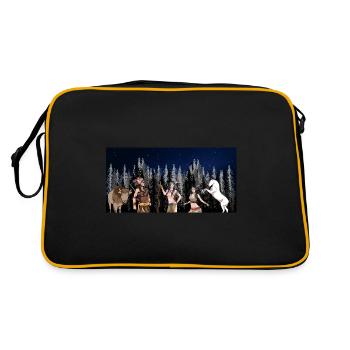 Wilderness Far West Chaman Guerrier - Sac Retro - noir/or - Dos